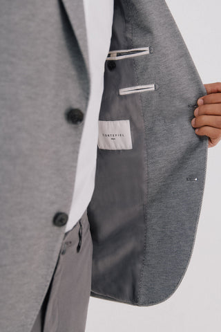 Blazer Regular Fit con Bolsillos Delanteros