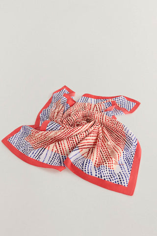 Pañuelo con Estampado de Lunares