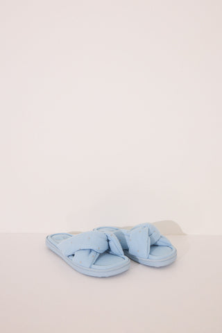 Sandalias Detalle Nudo con Estampado