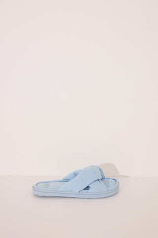 Sandalias Detalle Nudo con Estampado