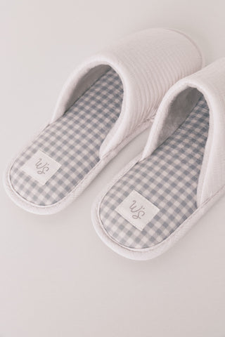 Pantuflas de Pelo con Logo