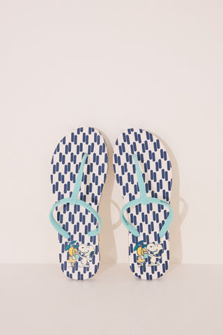 Sandalias con Estampado Colección Snoopy