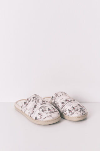 Pantuflas Mocasín de Pelo Colección Mickey Mouse