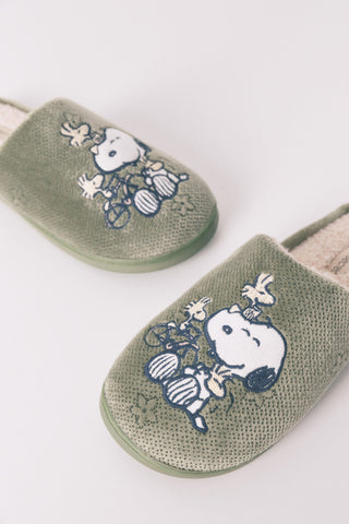 Pantuflas de Pelo Colección Snoopy