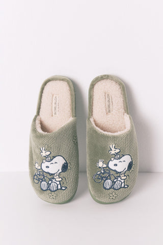 Pantuflas de Pelo Colección Snoopy