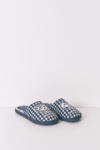 Pantuflas con Cuadros Vichy Colección SmileyWorld®