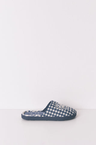 Pantuflas con Cuadros Vichy Colección SmileyWorld®