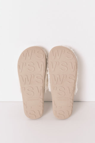 Pantuflas Mocasín de Pelo con Diseño