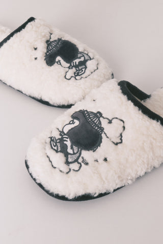 Pantuflas Acolchadas Estampado Mafalda
