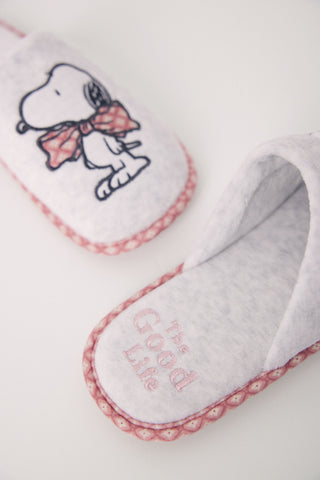 Pantuflas Destalonada Colección Snoopy