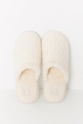 Pantuflas de Pelo con Logo