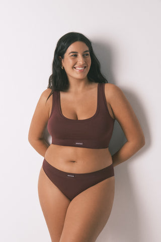 Sujetador Reversible sin Costuras con Logo