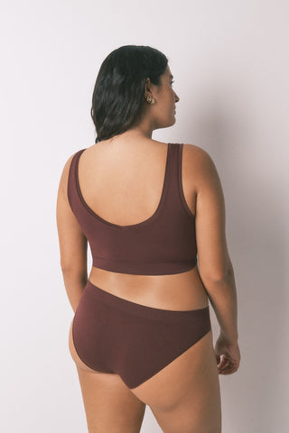 Sujetador Reversible sin Costuras con Logo