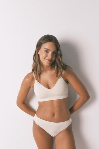 Sujetador sin Costuras Estampado Animal Print