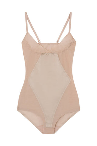 Body Moldeador con Detalle de Tul.