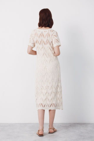 4.T.M Vestido Crochet.