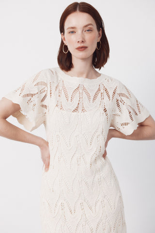 4.T.M Vestido Crochet.