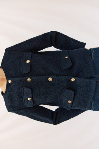 Chaqueta con Bolsillos Delanteros