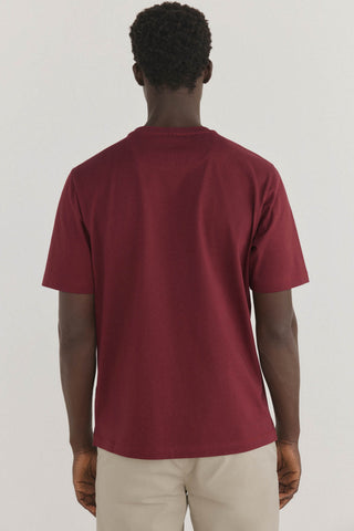 Camiseta Manga Corta con Logo Bordado