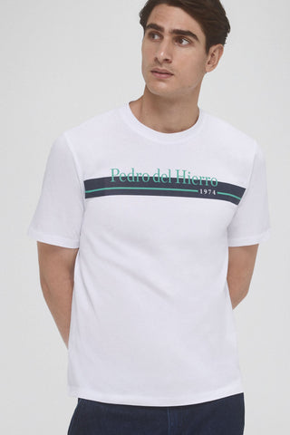 Camiseta Manga Corta con Logo