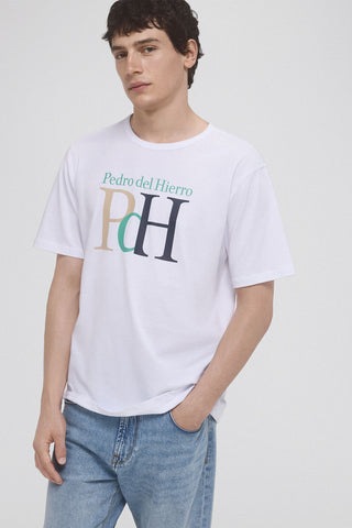 Camiseta Manga Corta con Logo