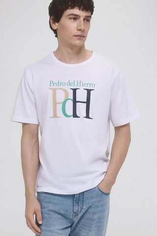 Camiseta Manga Corta con Logo