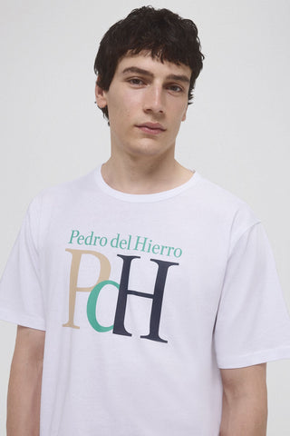 Camiseta Manga Corta con Logo