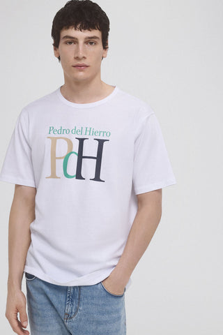 Camiseta Manga Corta con Logo