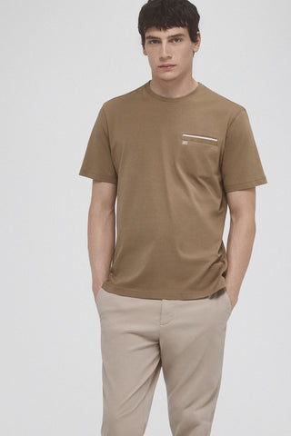 Camiseta Manga Corta con Bolsillo