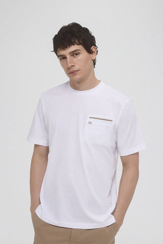 Camiseta Manga Corta con Bolsillo