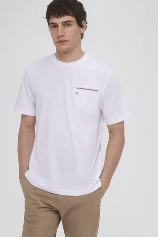Camiseta Manga Corta con Bolsillo