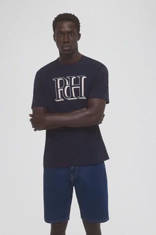 Camiseta Cuello Redondo con Logo