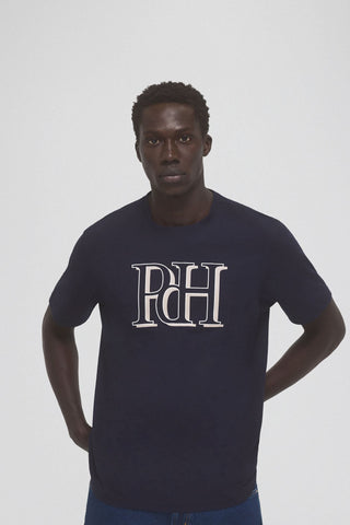 Camiseta Cuello Redondo con Logo