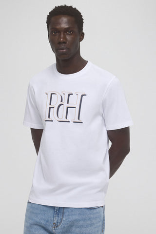 Camiseta Cuello Redondo con Logo