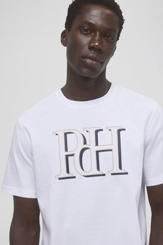 Camiseta Cuello Redondo con Logo