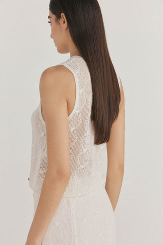 Blusa de Punto Semitransparente
