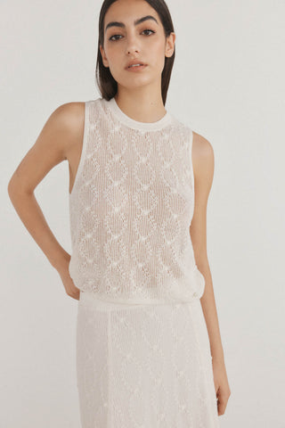 Blusa de Punto Semitransparente
