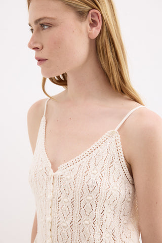 Top Tirantes Finos Crochet.