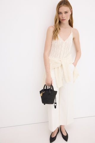 Top Tirantes Finos Crochet.