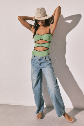 Traje de Baño de una Pieza Colección Matcha