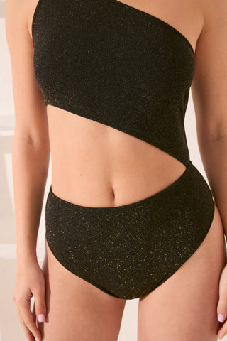 Traje de Baño Asimétrico de una Pieza