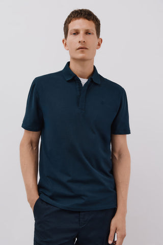 Polo Manga Corta con Logo Bordado