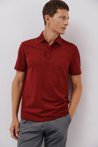 Polo Manga Corta con Logo Bordado