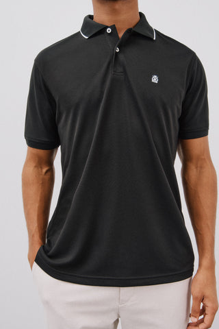 Polo Manga Corta con Logo Bordado