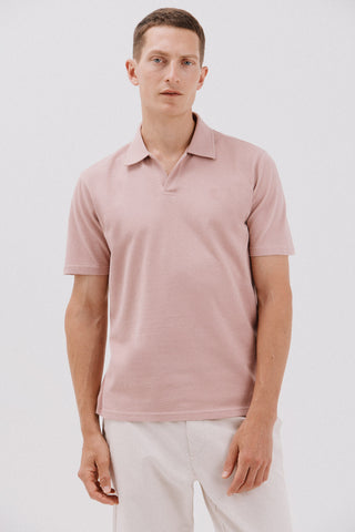 Polo Manga Corta con Logo Bordado