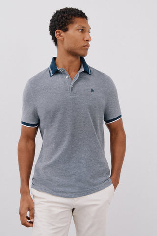 Polo Manga Corta con Logo Bordado