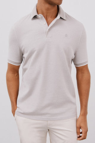 Polo Manga Corta con Logo Bordado