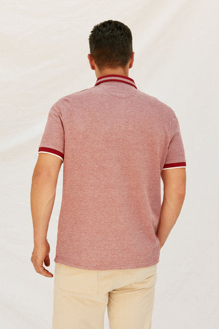 Polo Manga Corta con Logo Bordado