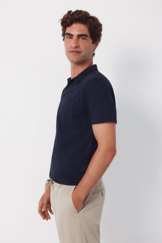 C4K Polo Jc Sj Slub Pckt.