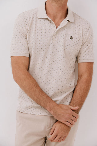 Polo Manga Corta con Estampado